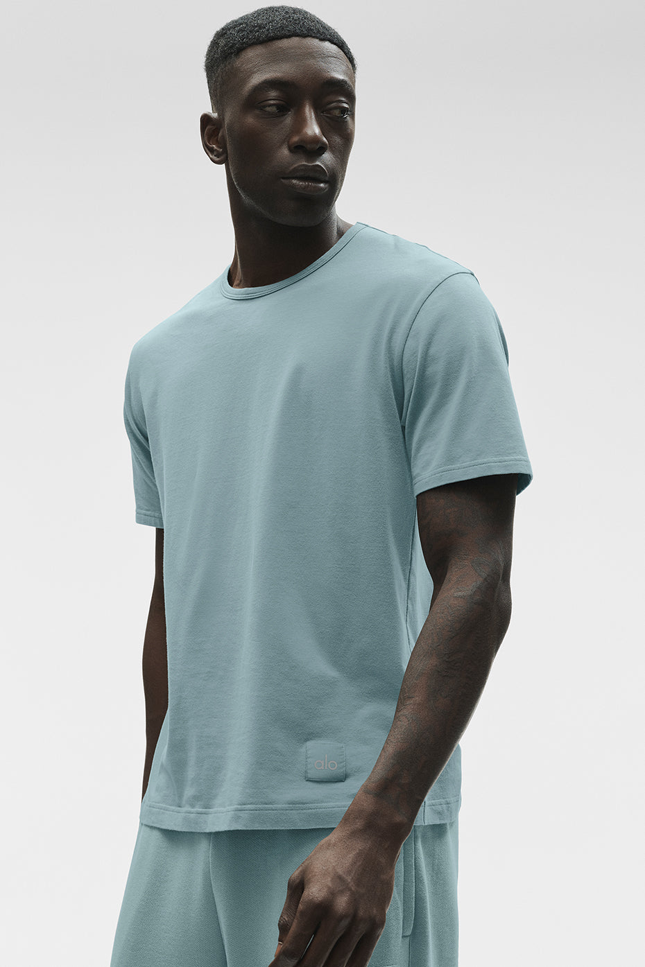 Essential Short Sleeve Street Tee - Desert Sage--3