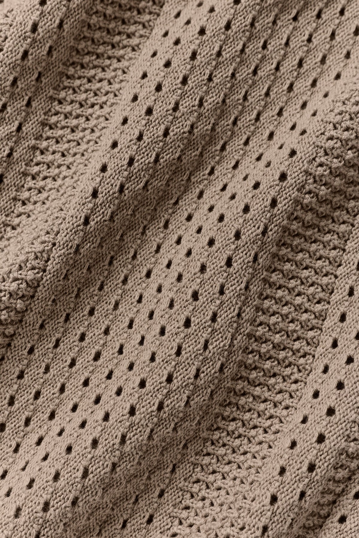 Coastline Knit Short Sleeve Polo - Gravel--5