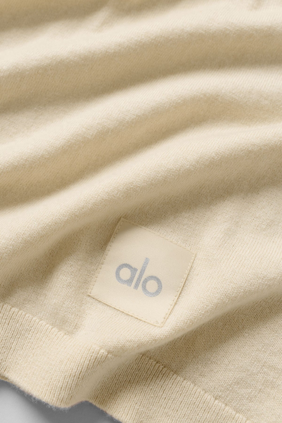 Cotton Cashmere Ever Soft Short Sleeve Crew - Sandy Beige--5