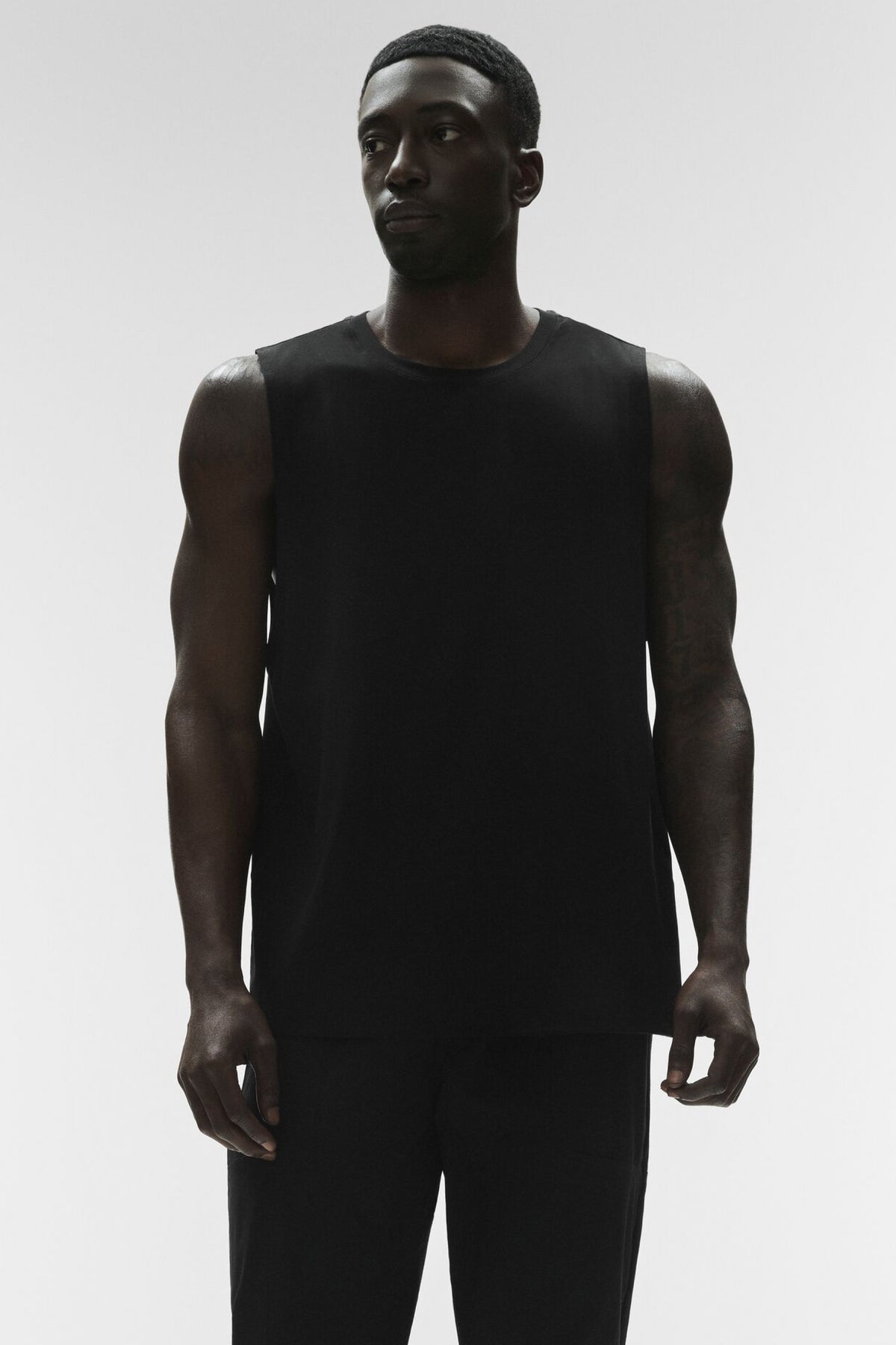 Conquer Muscle Tank - Black--1