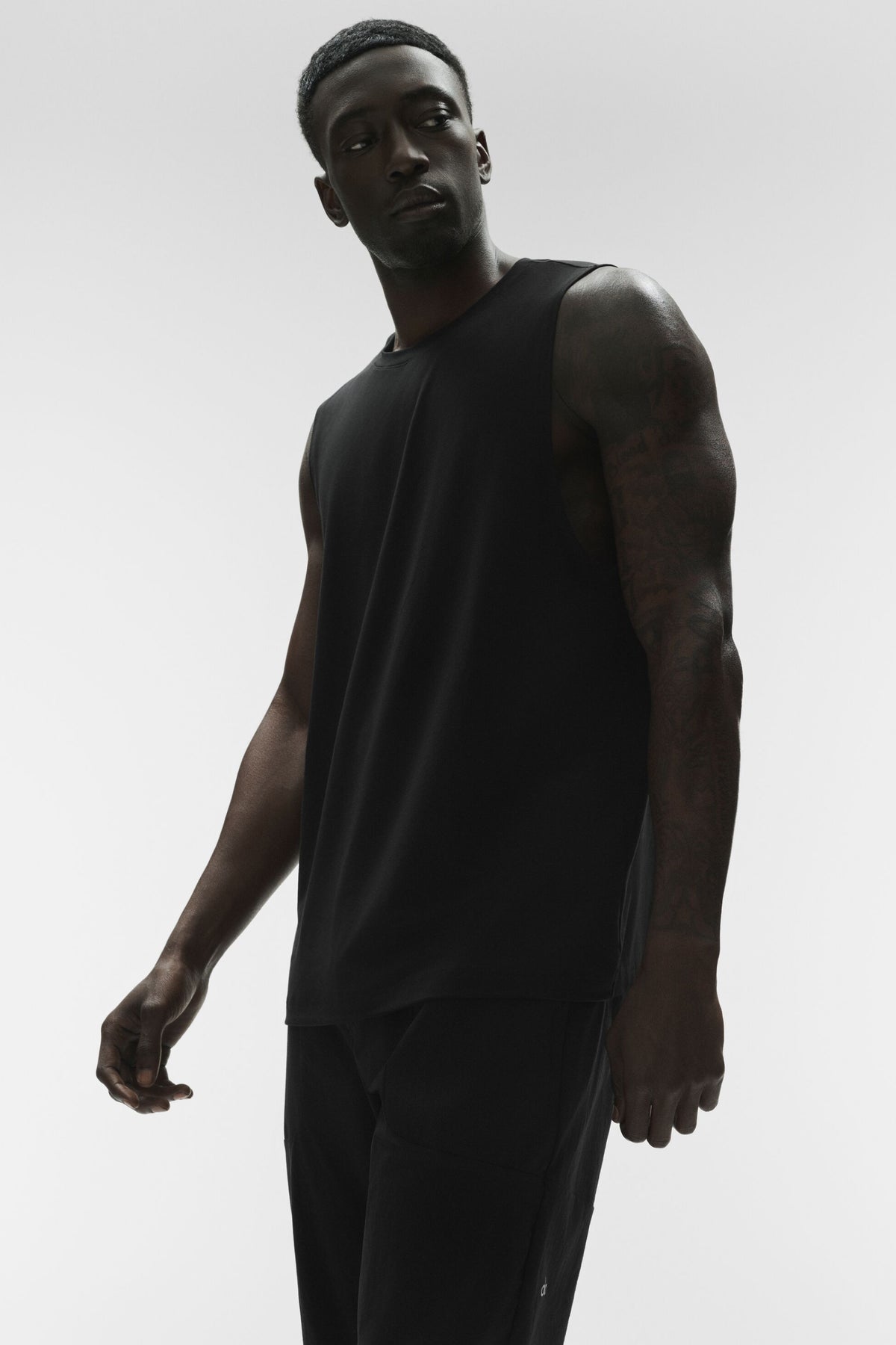 Conquer Muscle Tank - Black--2