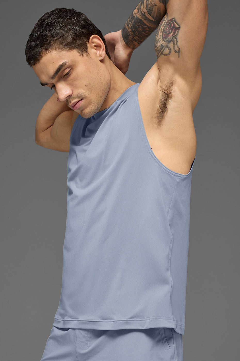 Conquer Muscle Tank - Winter Frost--2