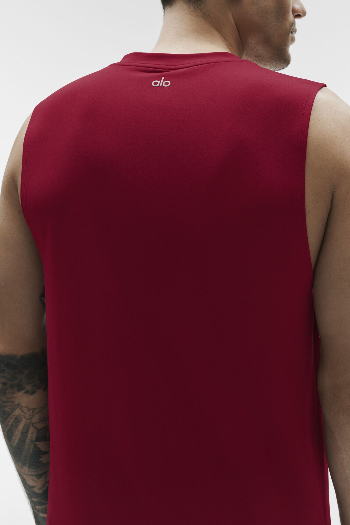 Conquer Muscle Tank - Garnet--3