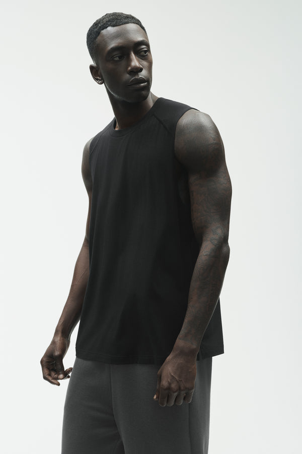 ALO Vapor Muscle Tank - Black