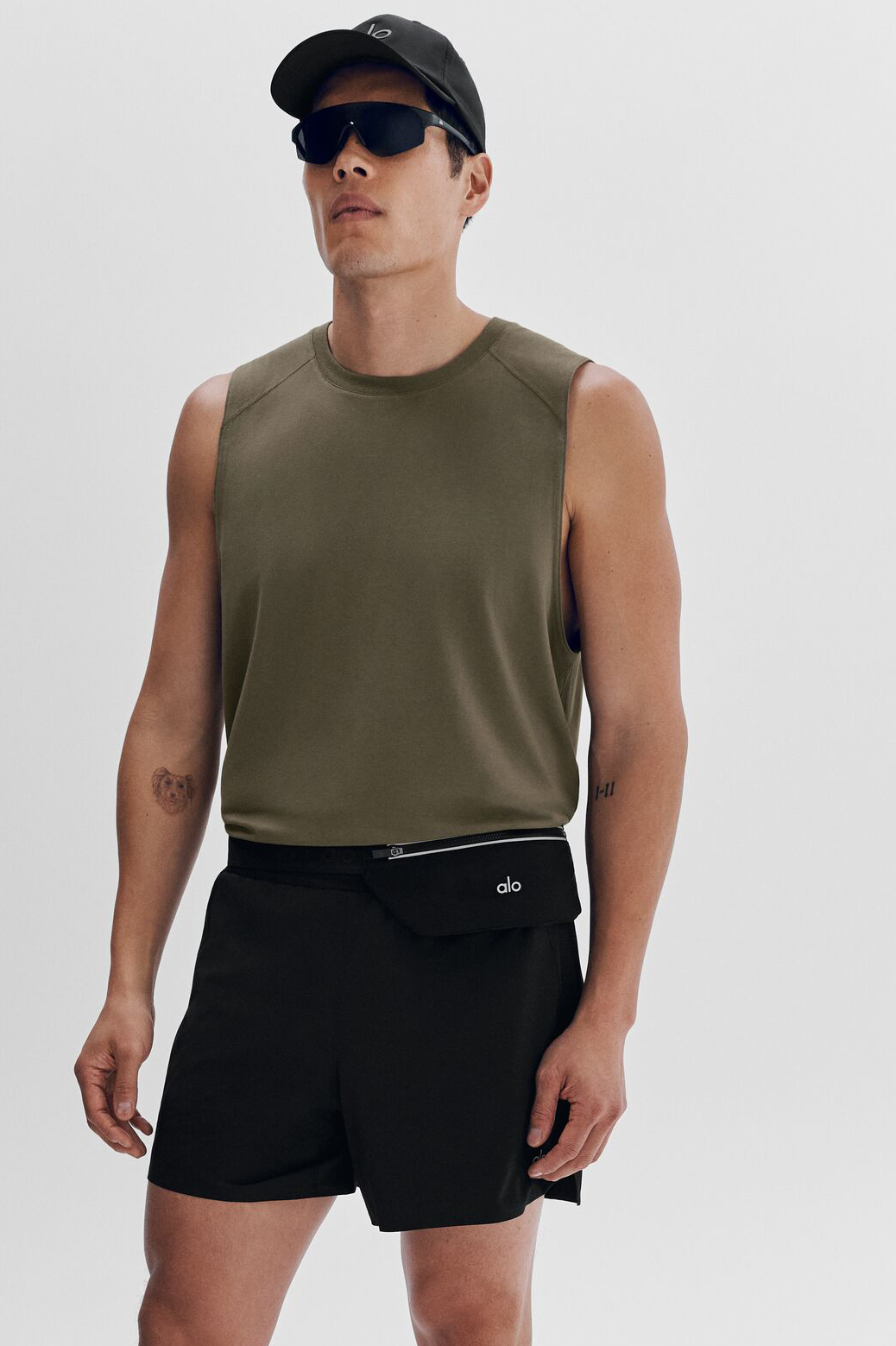 ALO Vapor Muscle Tank - Olive Tree--0