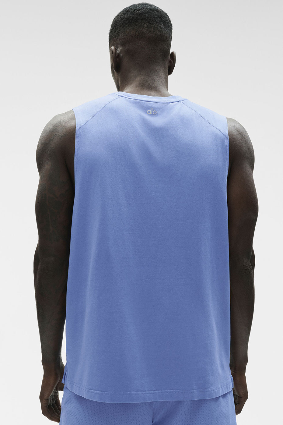 ALO Vapor Muscle Tank - Provence Blue--1