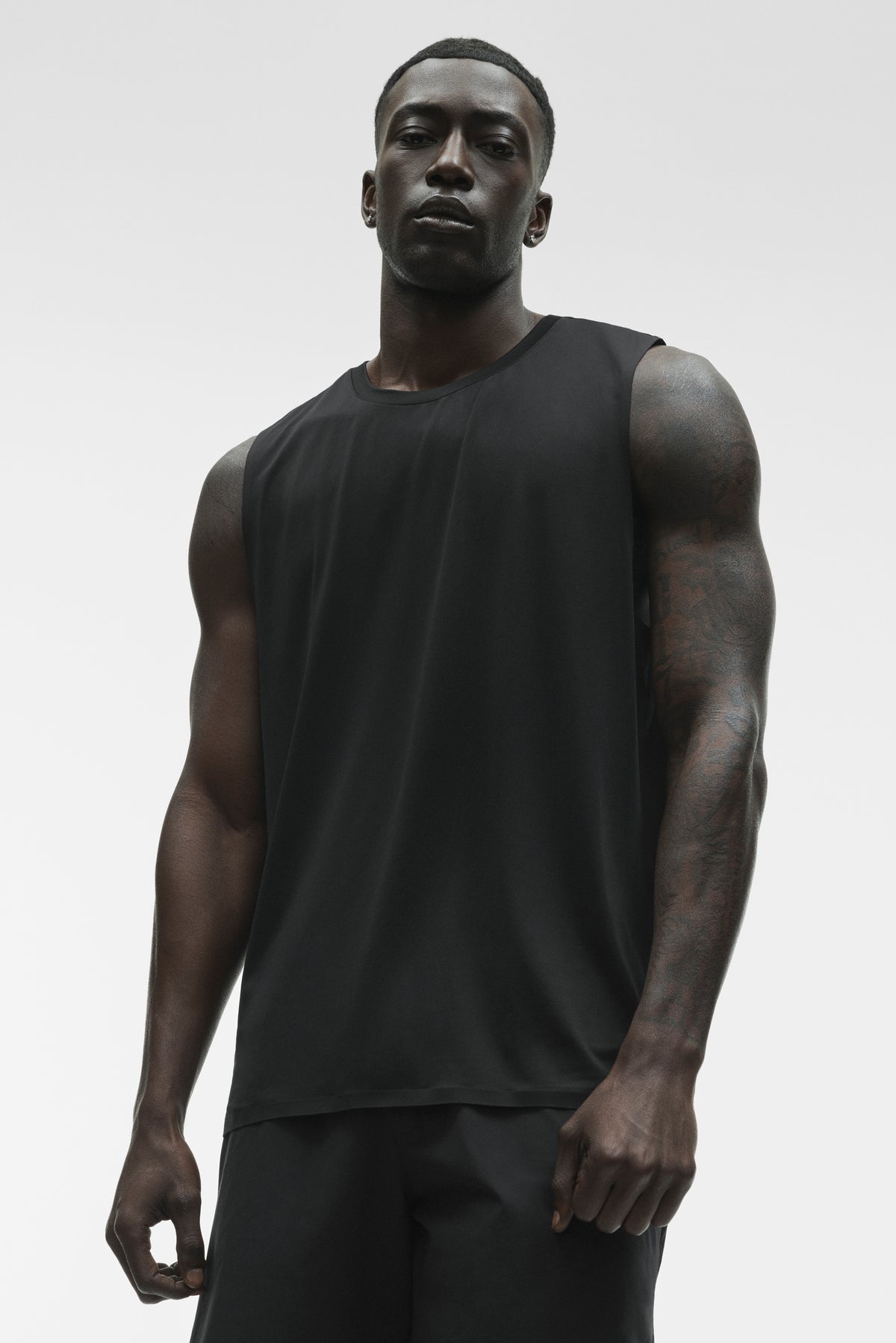 Idol Muscle Tank - Black--2