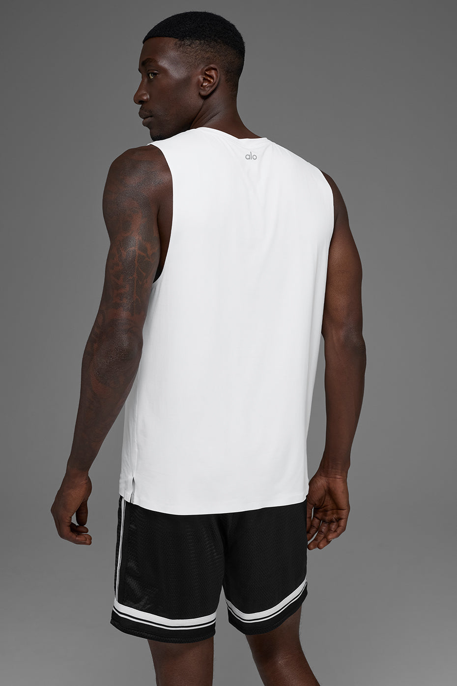 Idol Muscle Tank - White--2