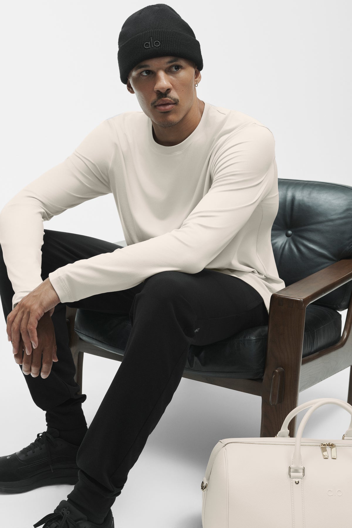 Conquer Reform Crewneck Long Sleeve - Bone--4