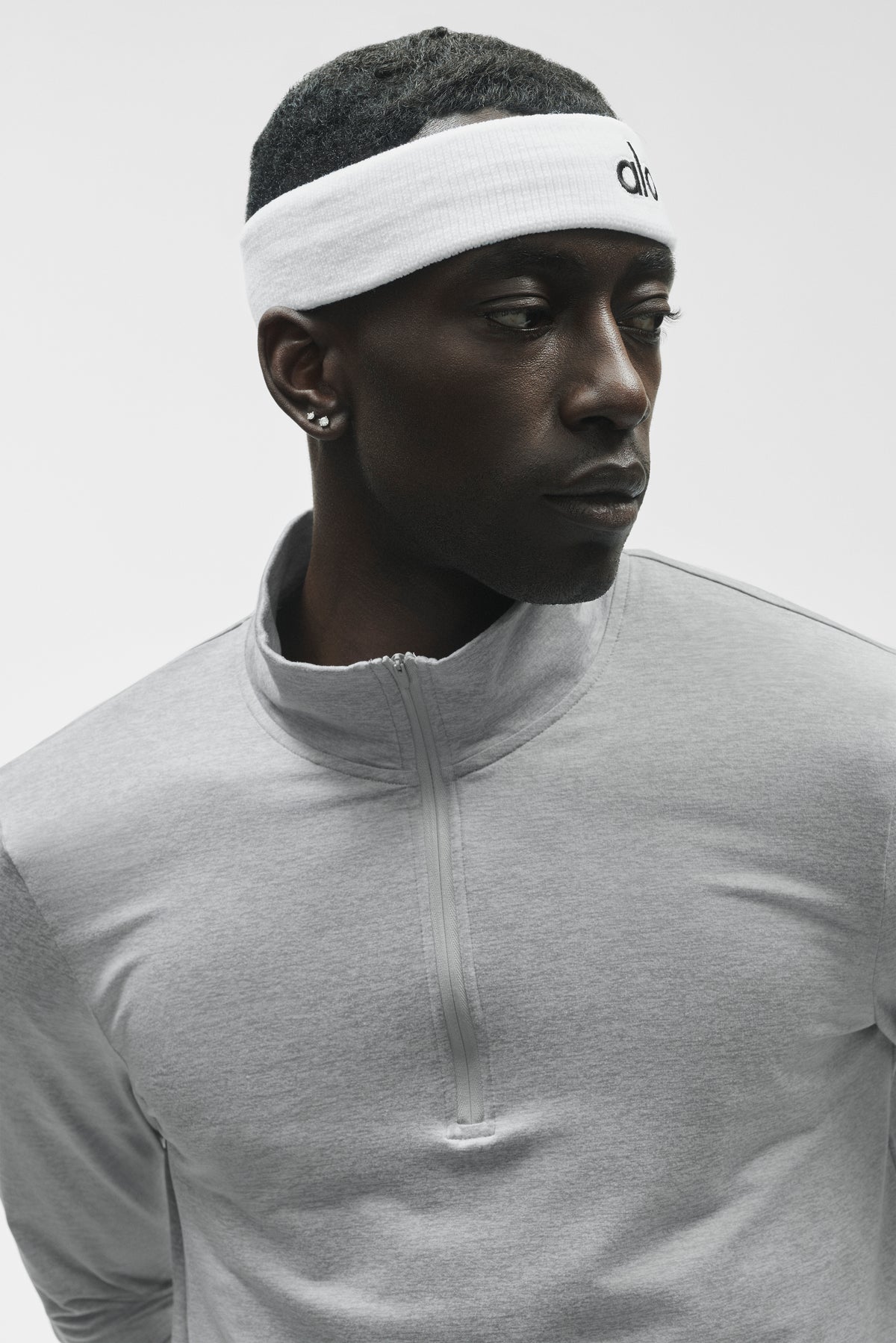 Conquer 1/4 Zip Reform Long Sleeve - Vintage Athletic Heather--3