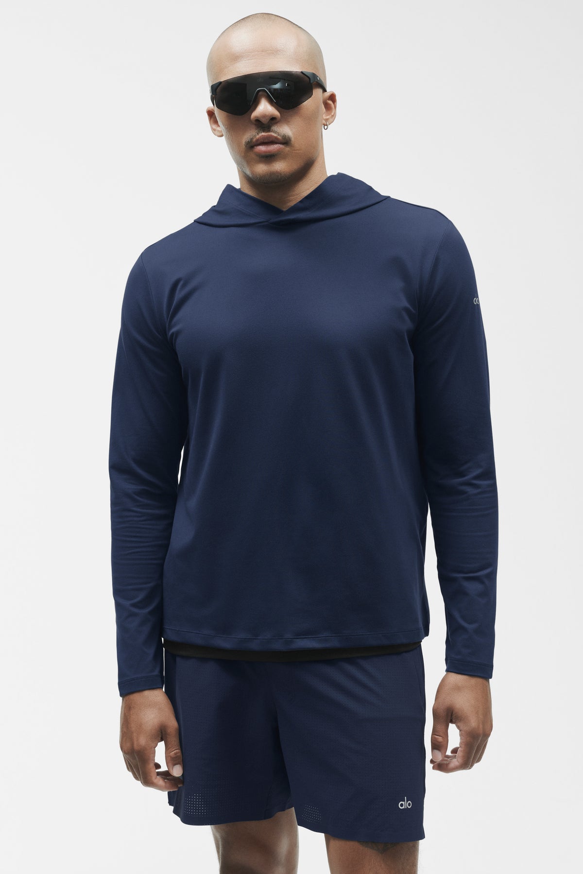 Conquer Reform Long Sleeve With Hood - Navy--3