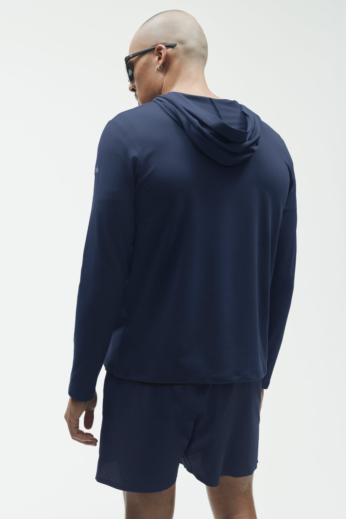 Conquer Reform Long Sleeve With Hood - Navy--1