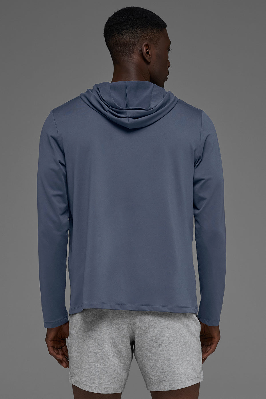 Conquer Reform Long Sleeve With Hood - Bluestone--2