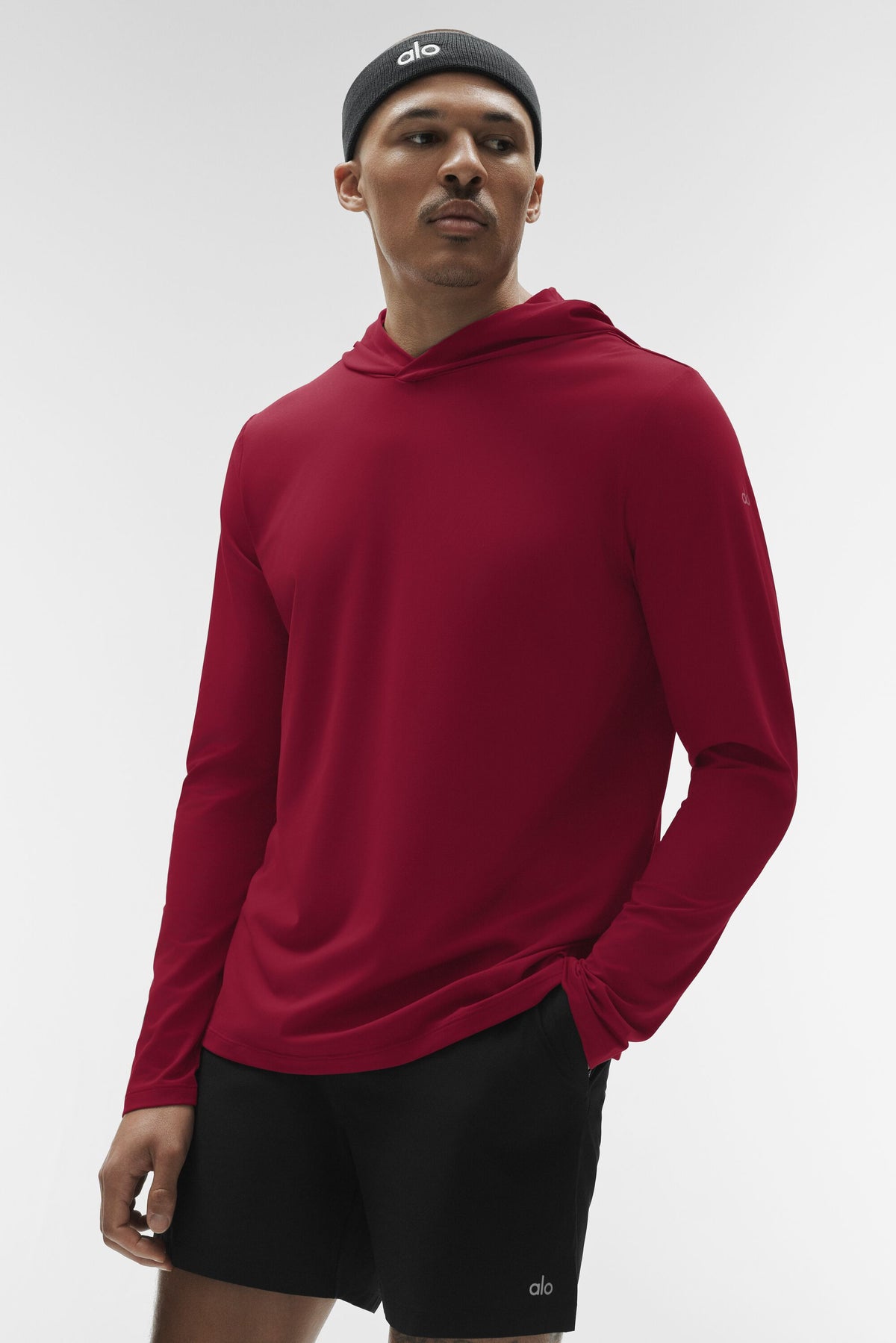 Conquer Reform Long Sleeve With Hood - Garnet--2