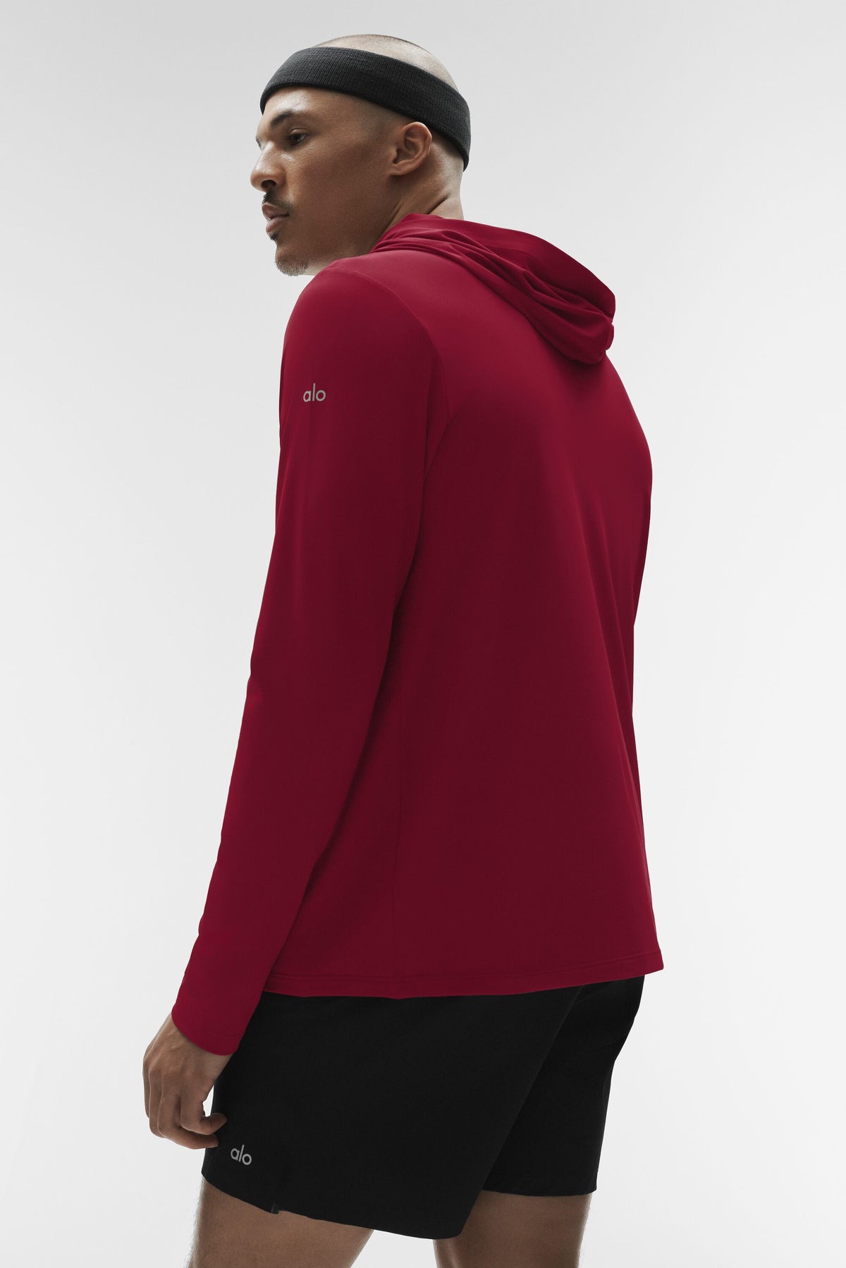 Conquer Reform Long Sleeve With Hood - Garnet--1