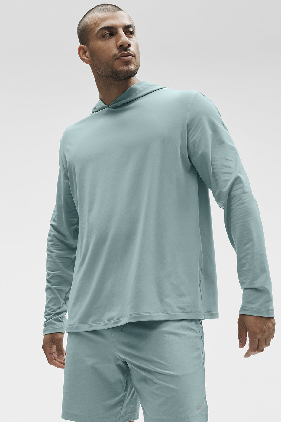 Conquer Reform Long Sleeve With Hood - Desert Sage--2