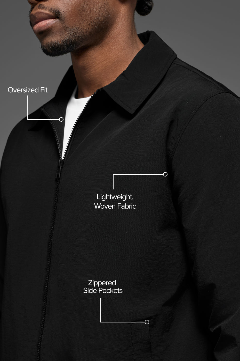 Torrent Overshirt - Black--1