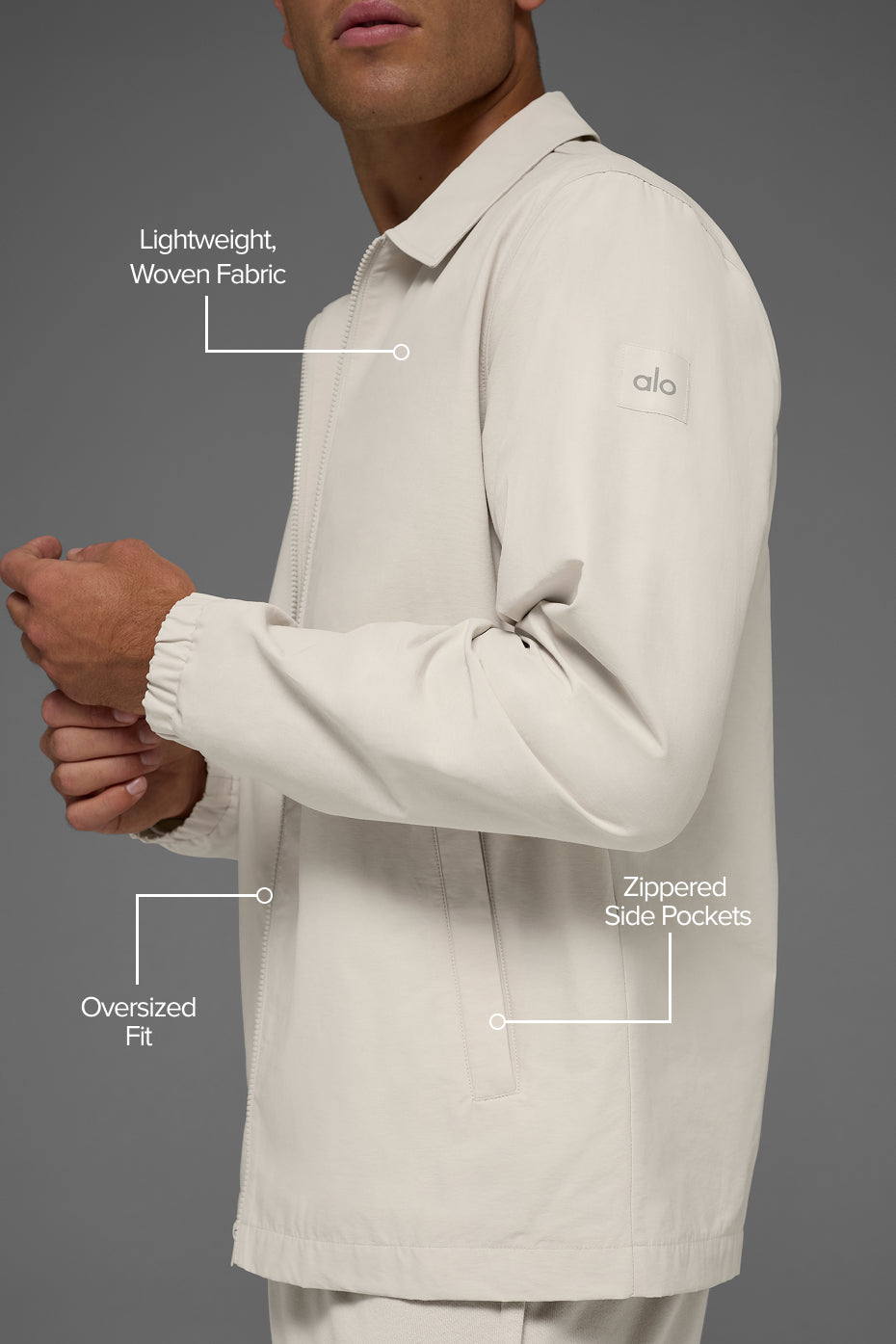Torrent Overshirt - Bone--1