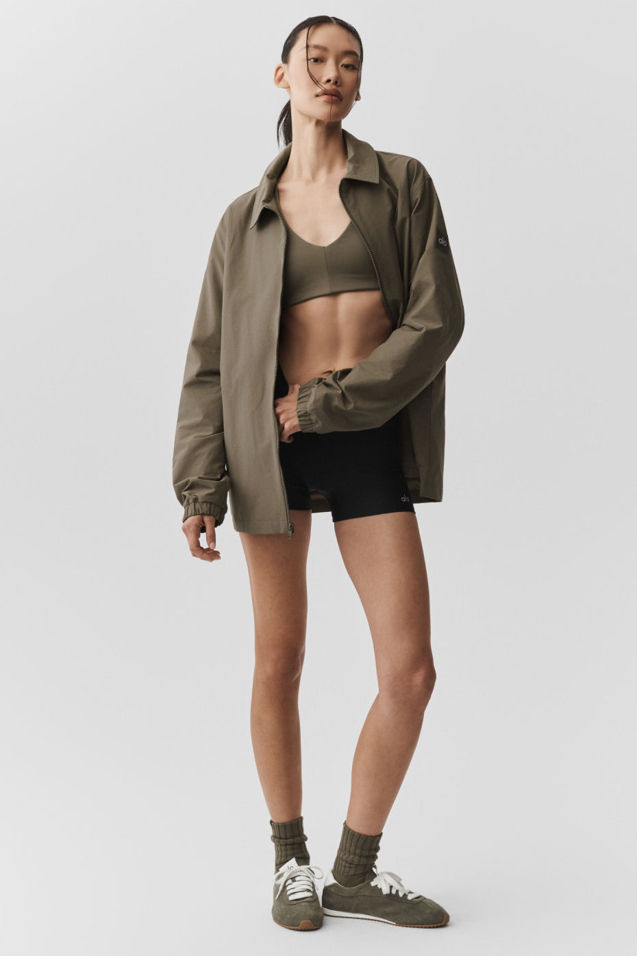 Torrent Overshirt - Olive Tree--4