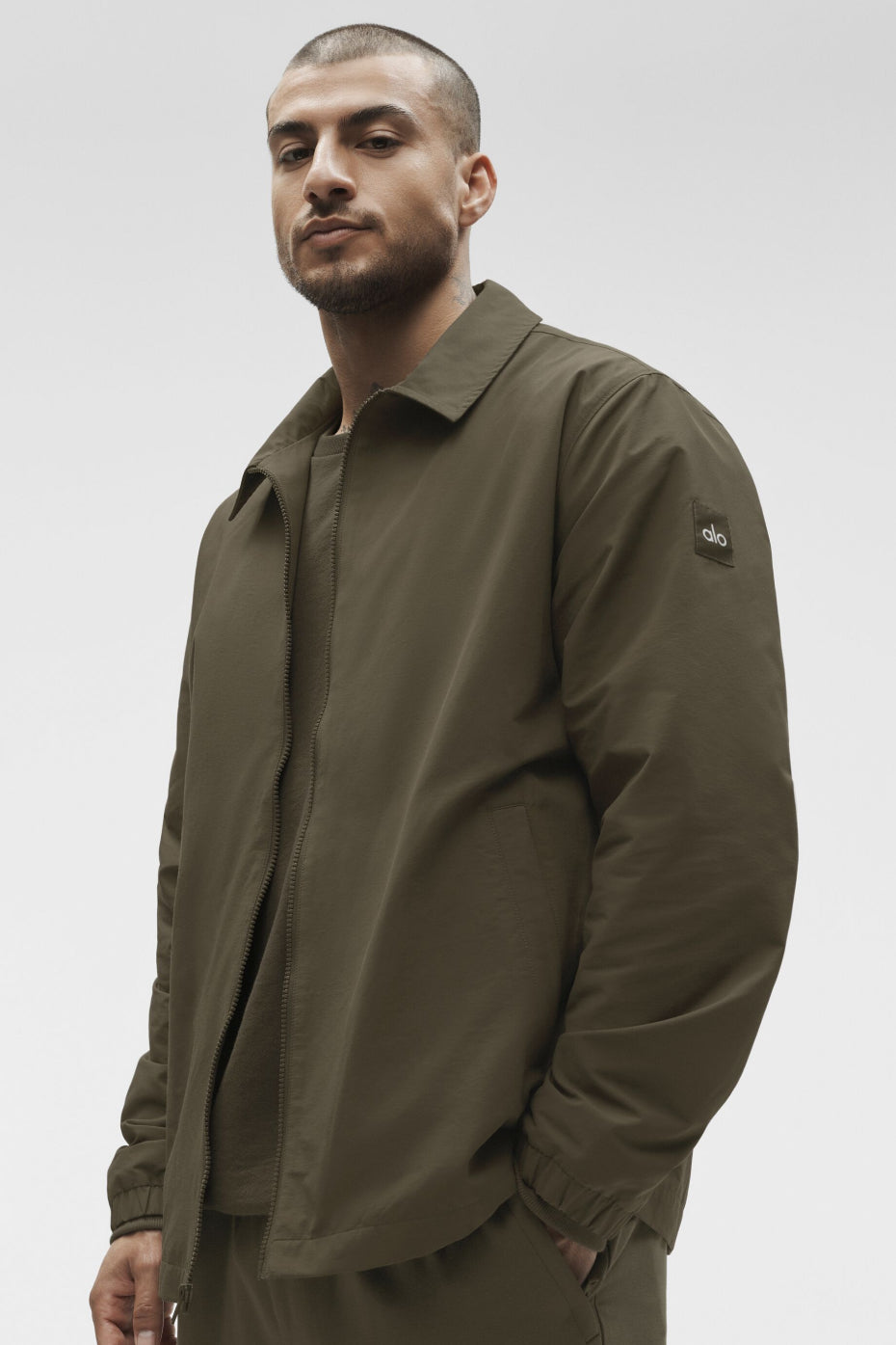 Torrent Overshirt - Olive Tree--2