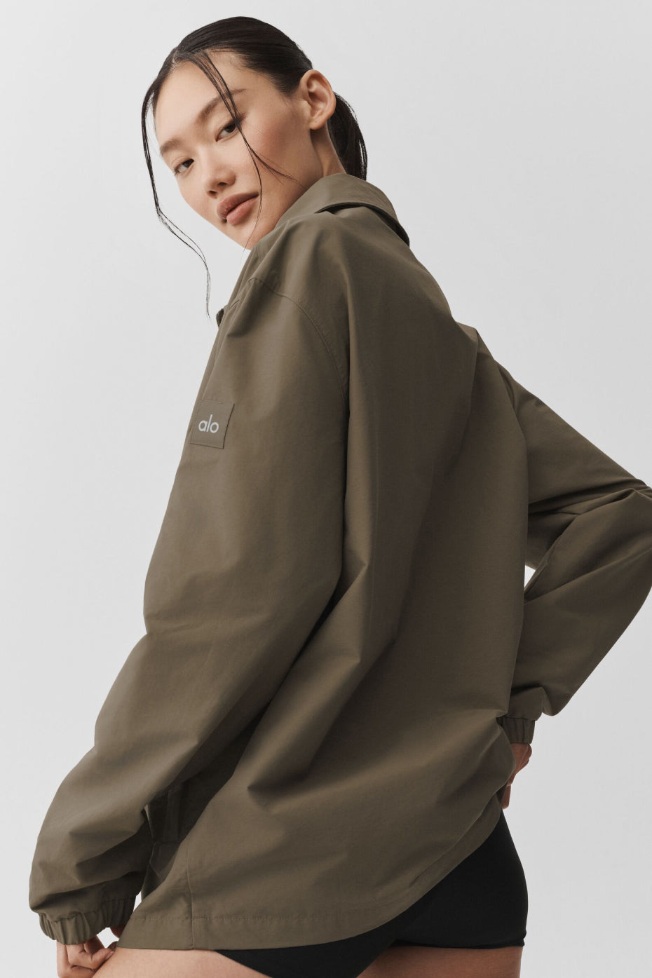 Torrent Overshirt - Olive Tree--1