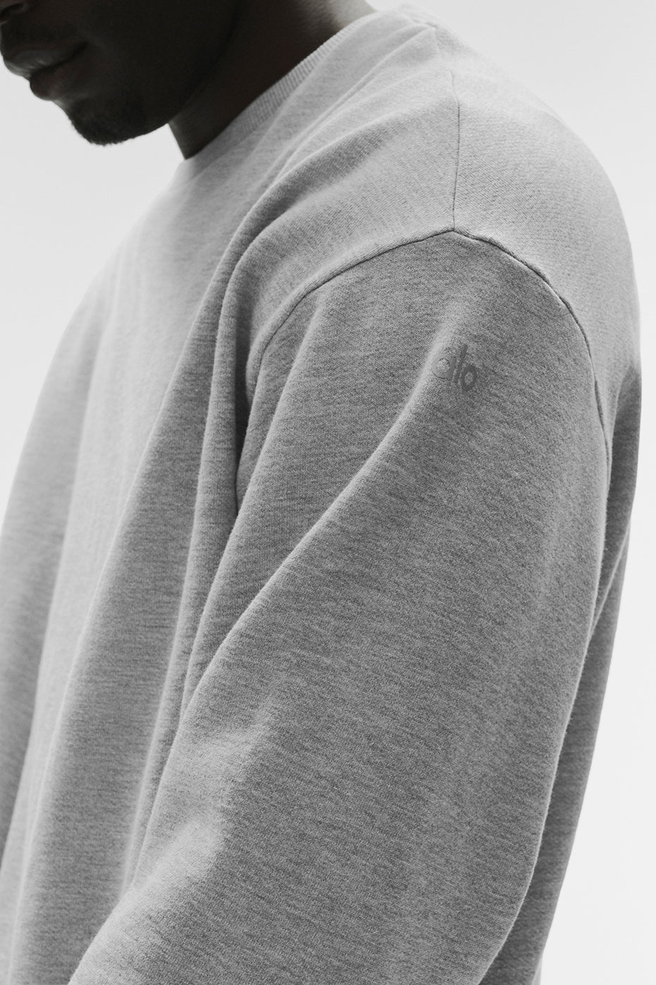 Chill Crew Neck Pullover - Athletic Heather Grey--2