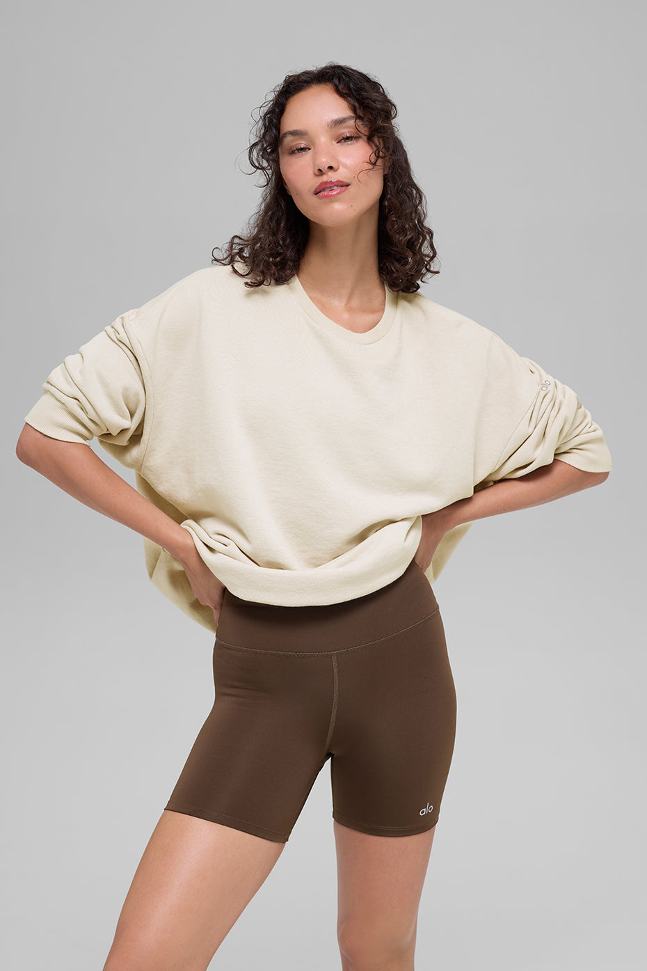 Chill Crew Neck Pullover - Bone--0