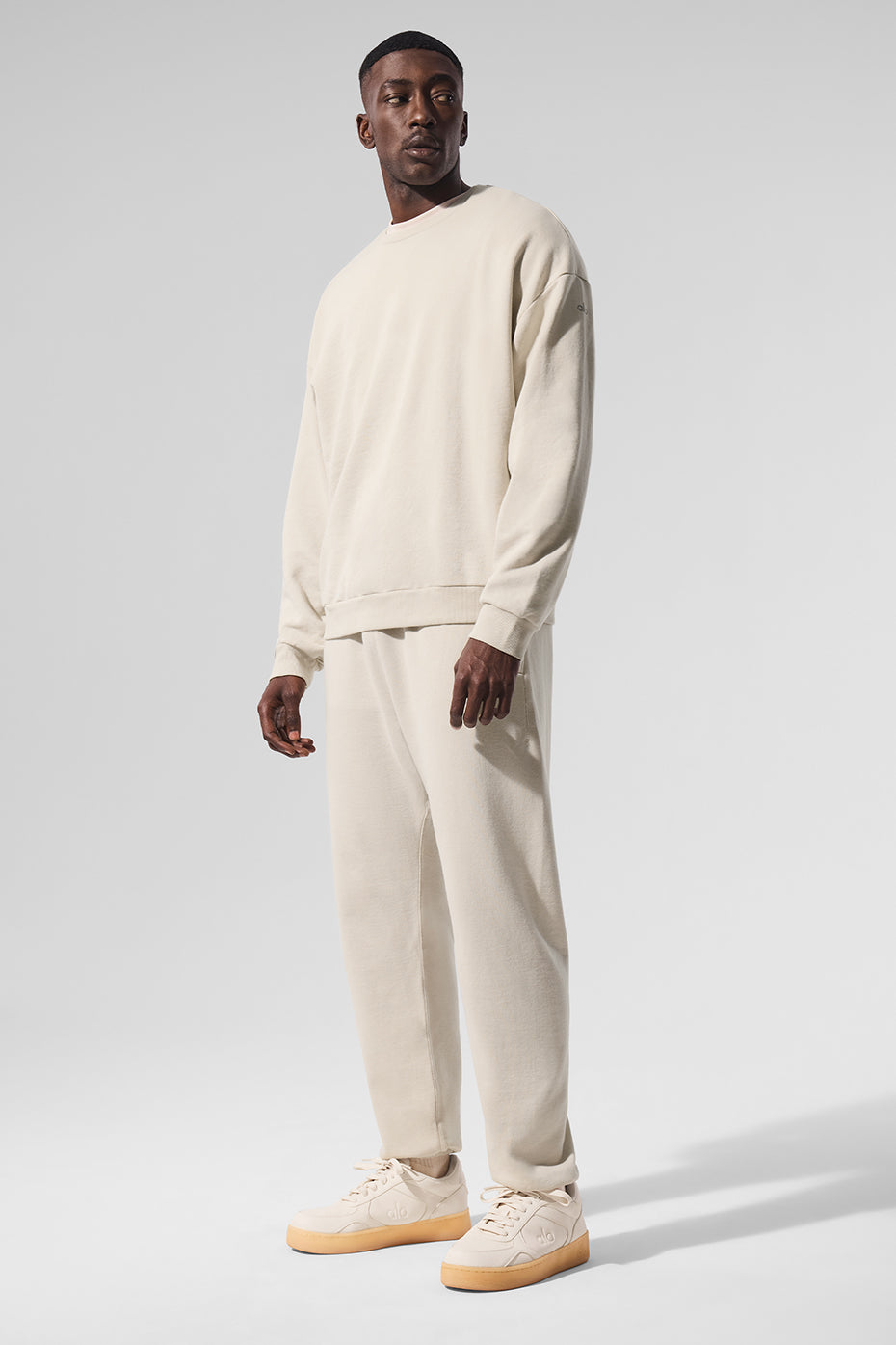 Chill Crew Neck Pullover - Bone--4