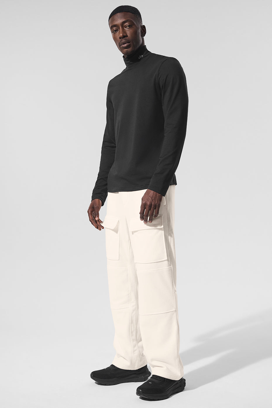 Conquer Reform Mock Neck Long Sleeve - Black--3