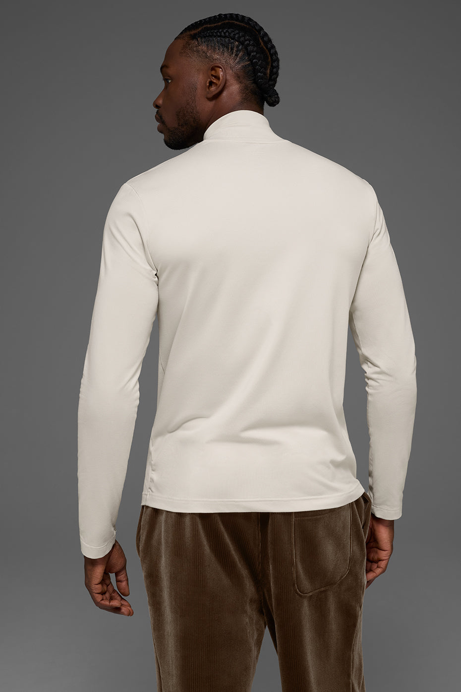 Conquer Reform Mock Neck Long Sleeve - Bone--2