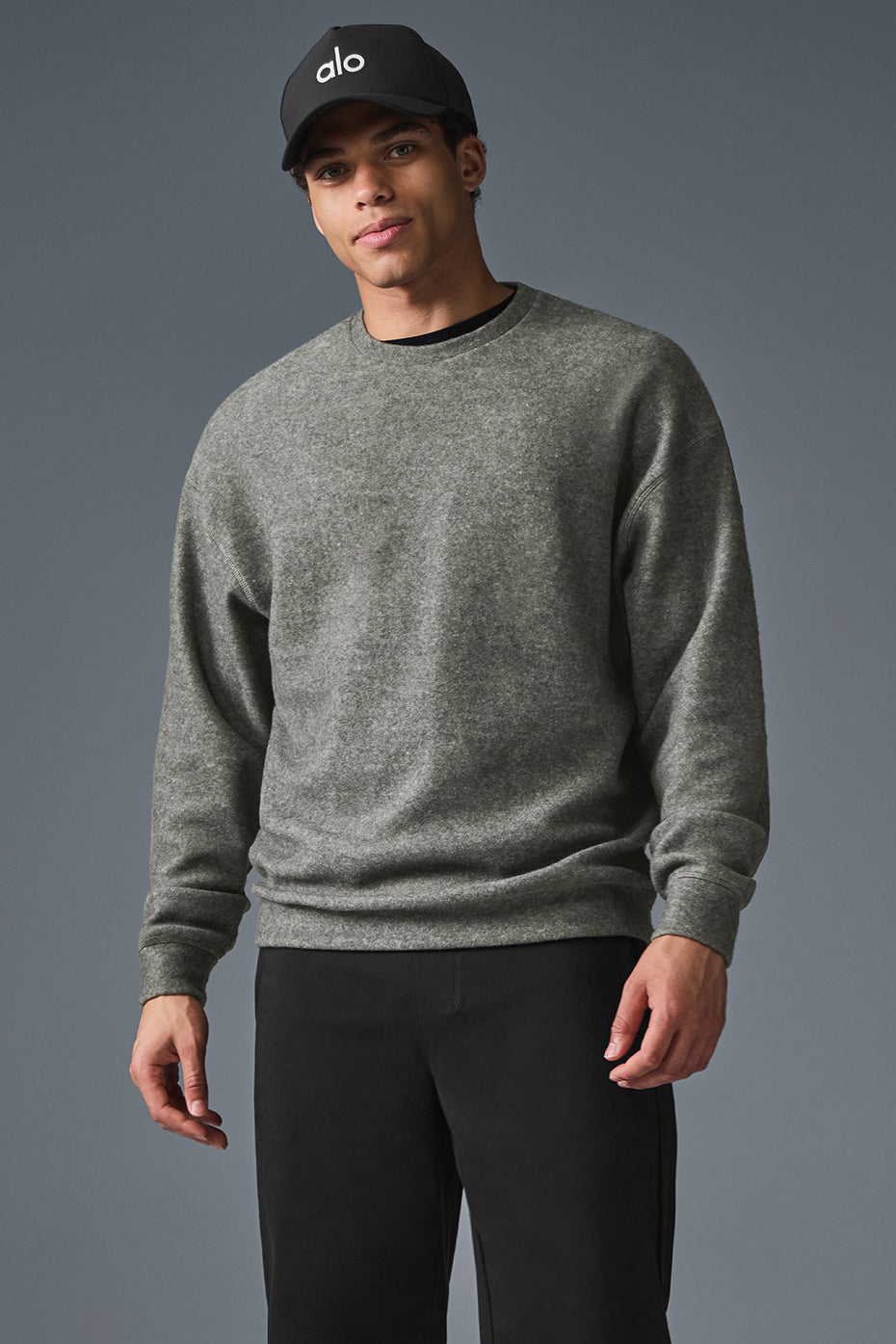 Triumph Restore Crew Neck Sweatshirt - Grey Triblend--0