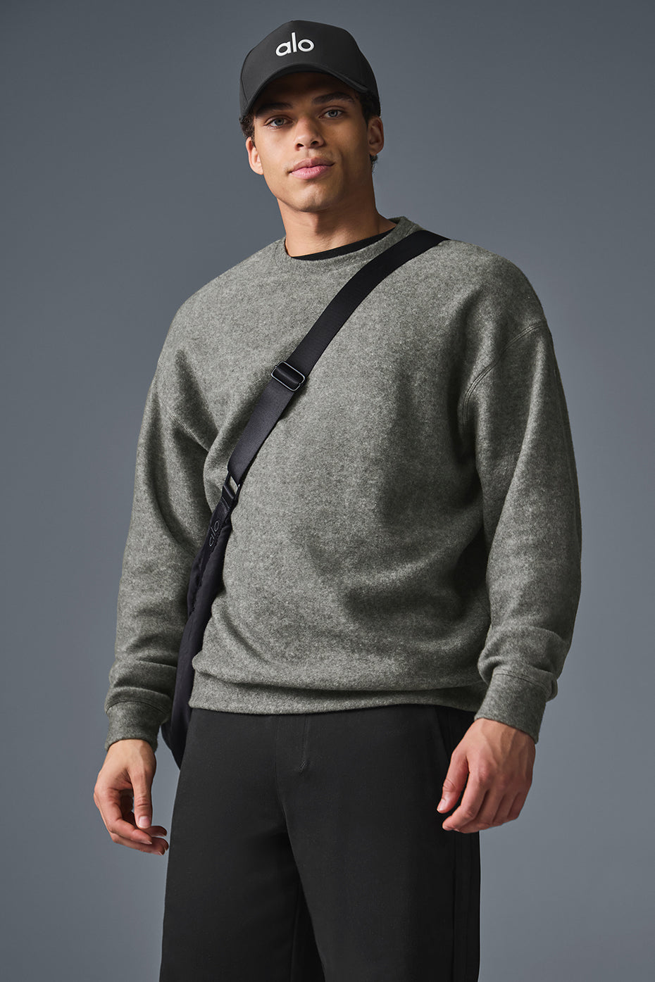 Triumph Restore Crew Neck Sweatshirt - Grey Triblend--2