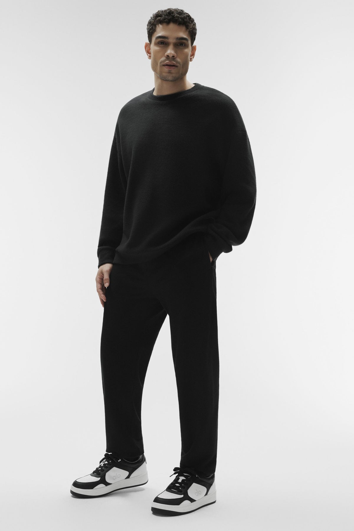 Triumph Restore Crew Neck Sweatshirt - Black--3