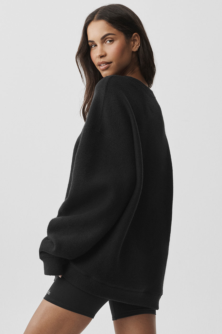 Triumph Restore Crew Neck Sweatshirt - Black--1
