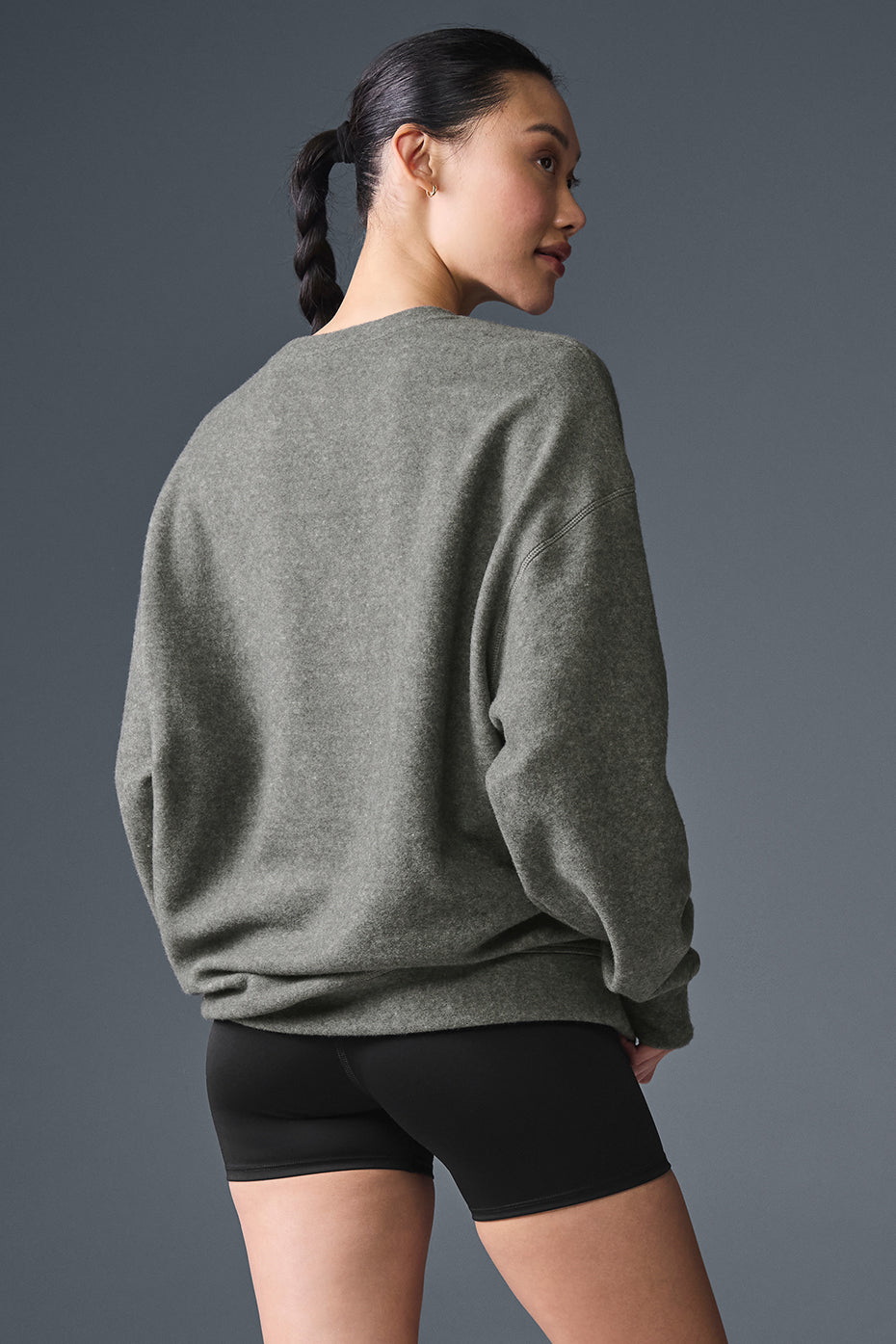Triumph Restore Crew Neck Sweatshirt - Grey Triblend--1