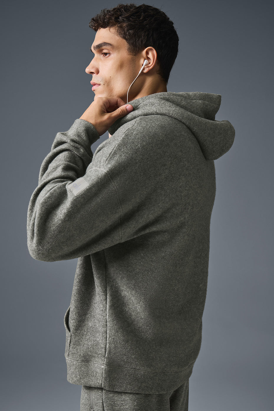 Triumph Restore Hoodie - Grey Triblend--2