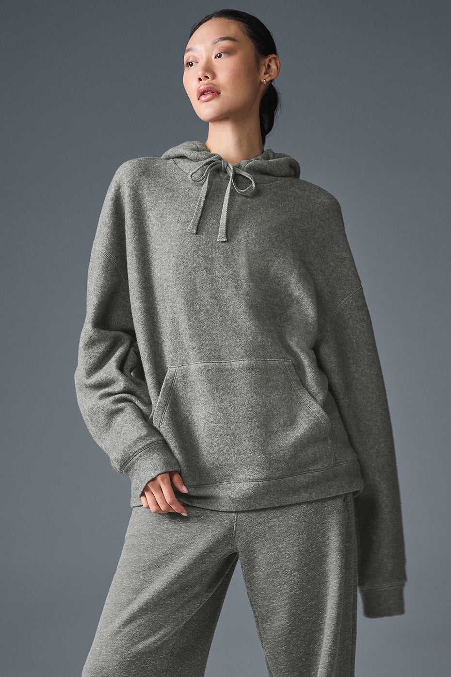 Triumph Restore Hoodie - Grey Triblend--0