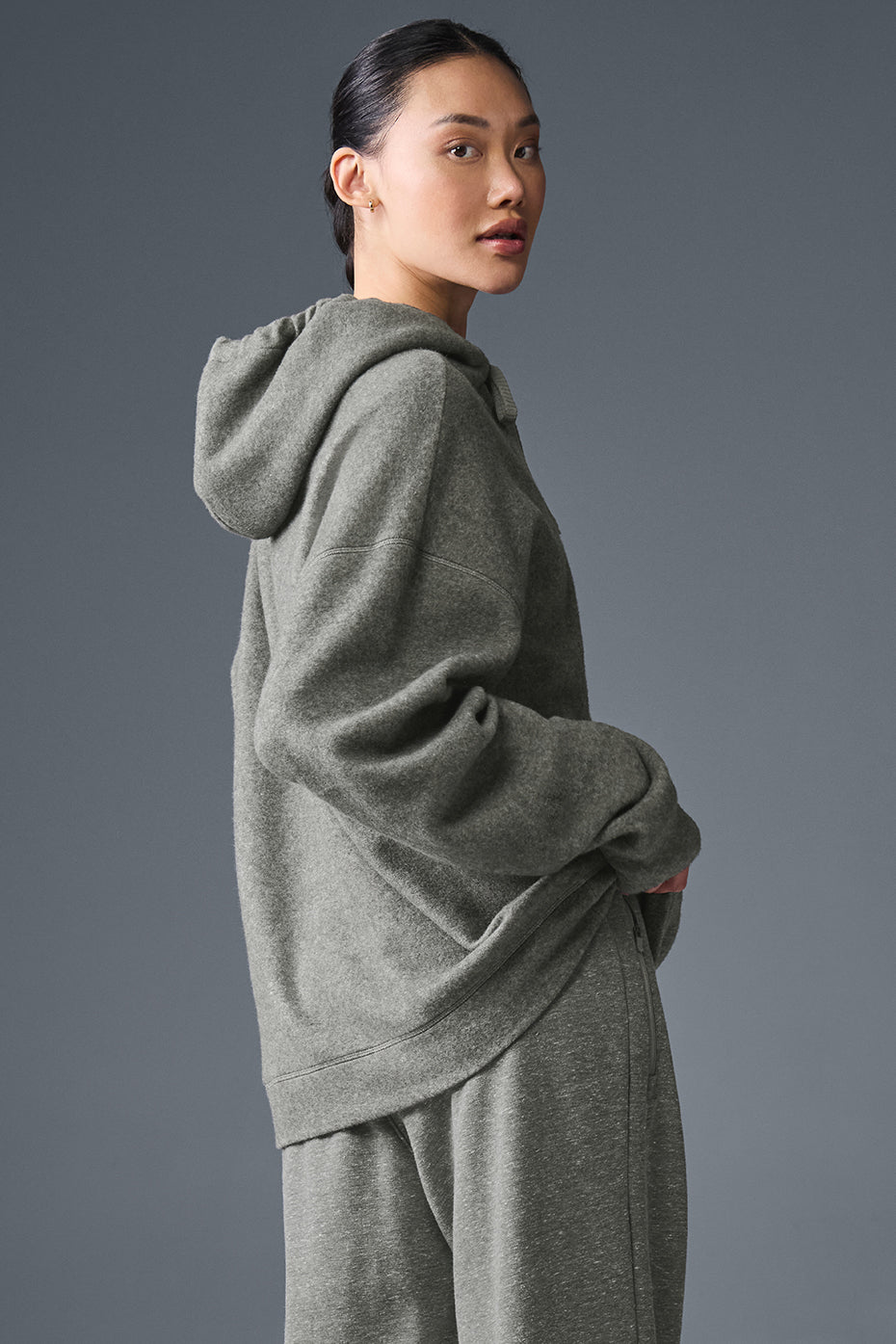 Triumph Restore Hoodie - Grey Triblend--2