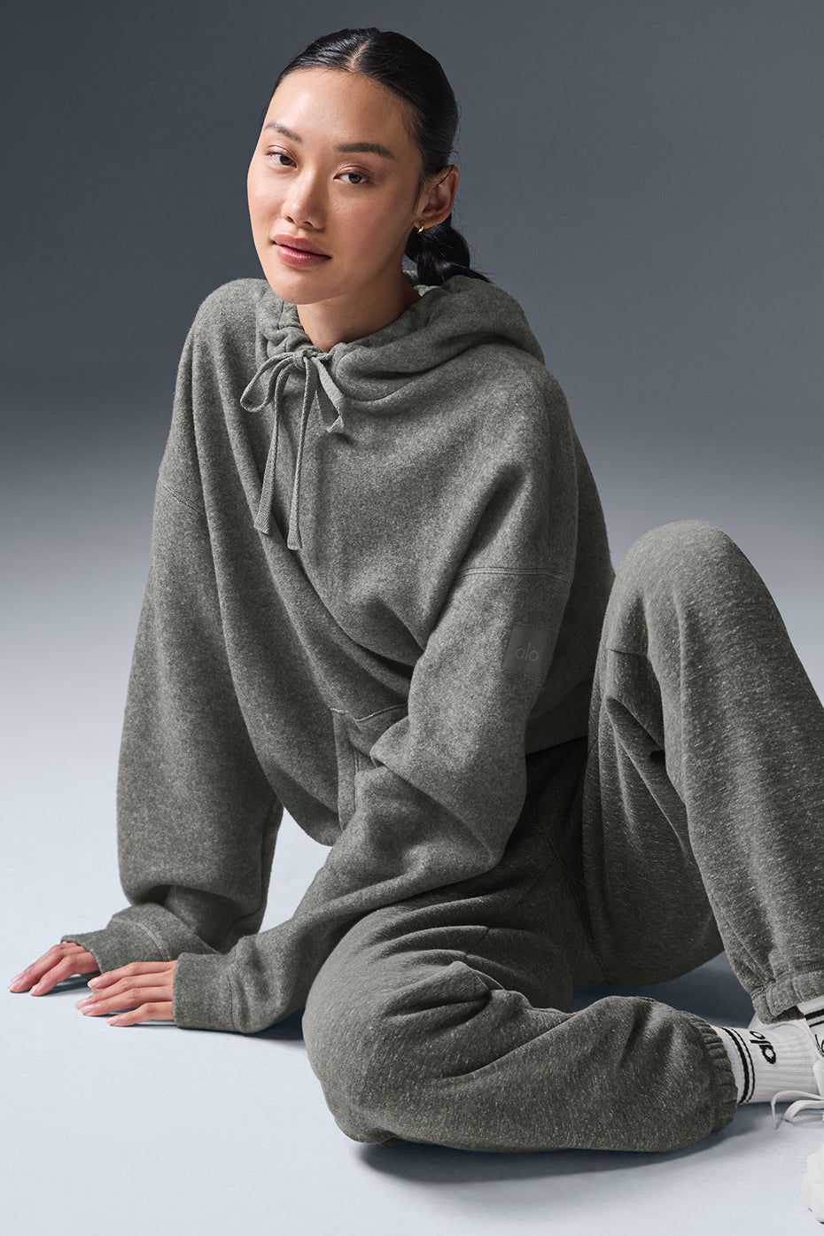 Triumph Restore Hoodie - Grey Triblend--4