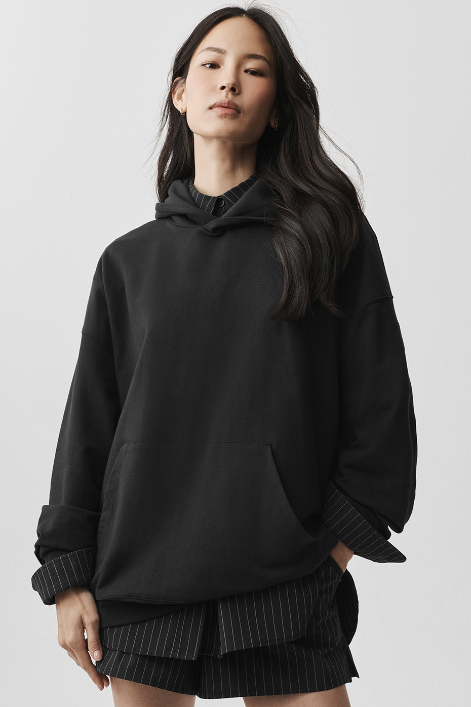 Double Take Hoodie - Black--0