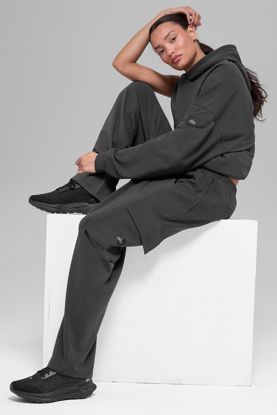 Double Take Hoodie - Anthracite--2