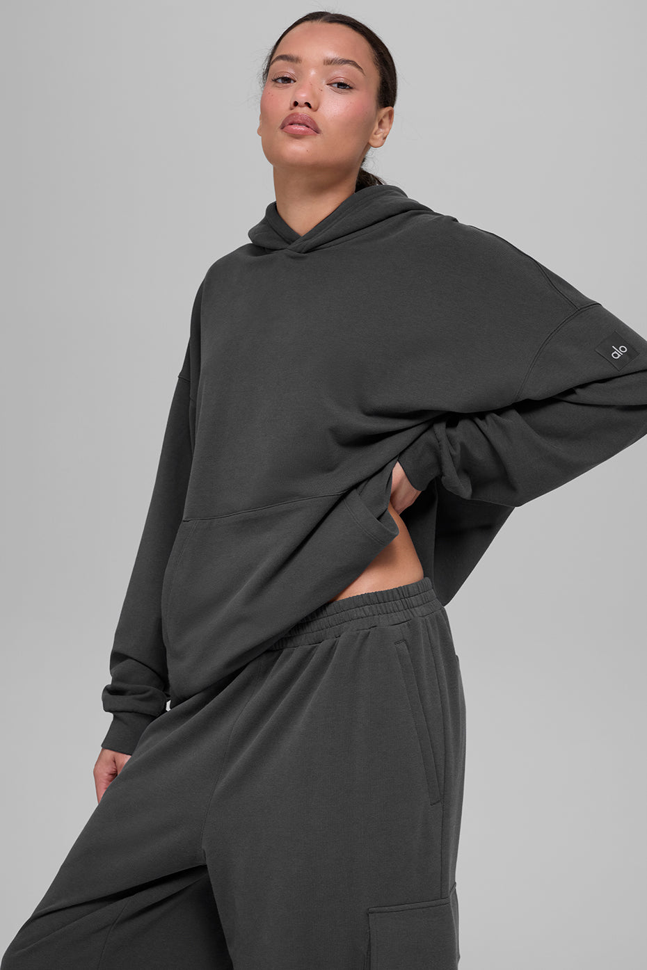 Double Take Hoodie - Anthracite--0
