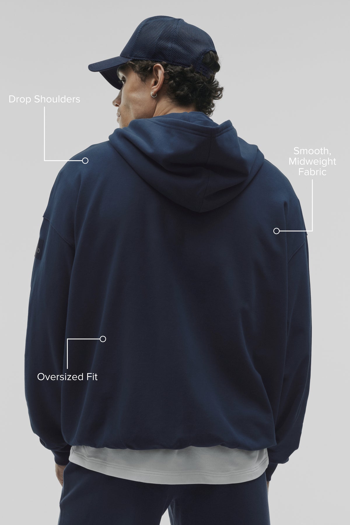 Double Take Hoodie - Navy--1