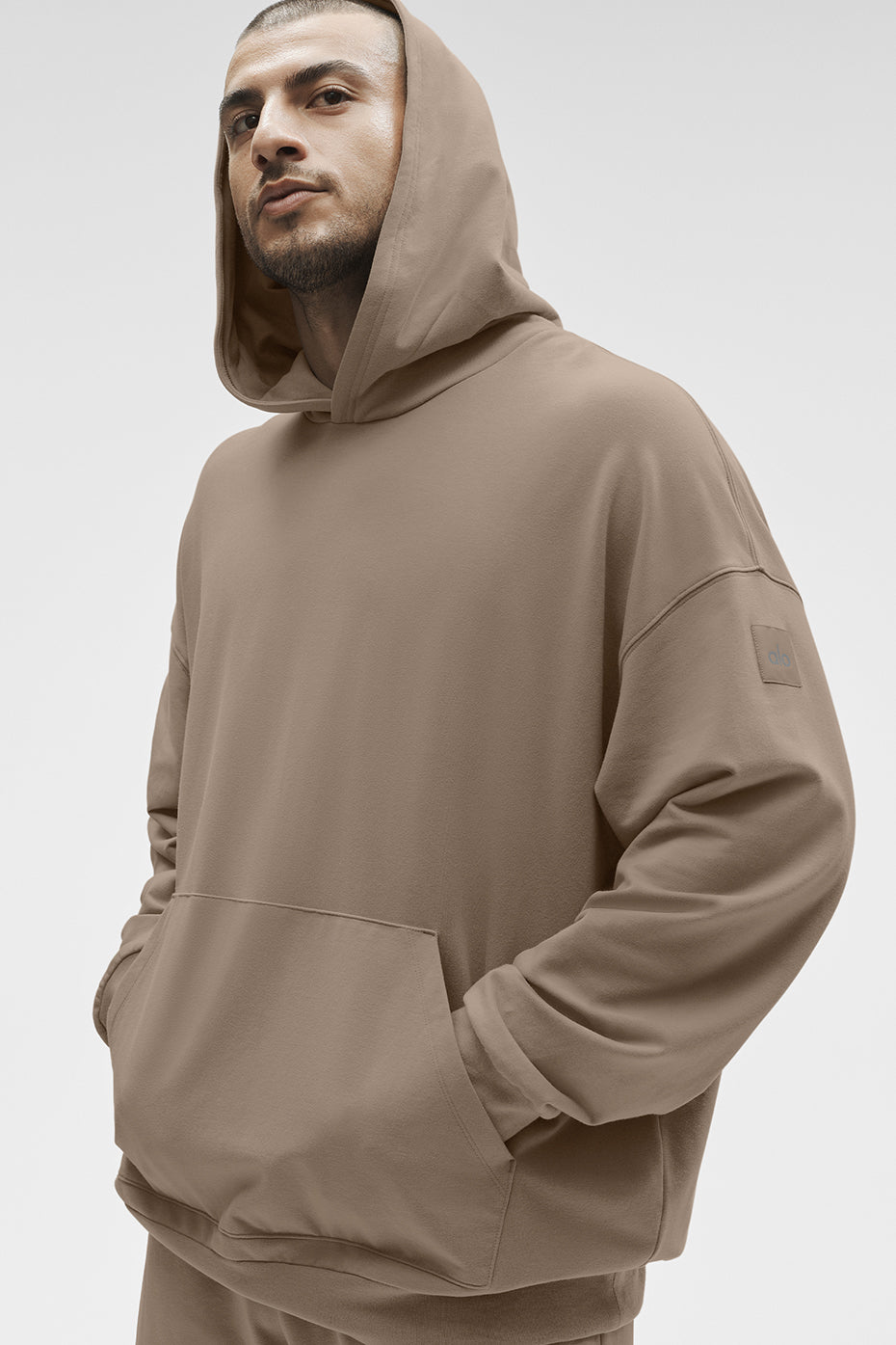 Double Take Hoodie - Gravel--2
