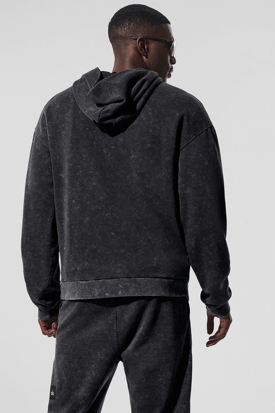 Chill Vintage Wash Hoodie - Black Wash--2