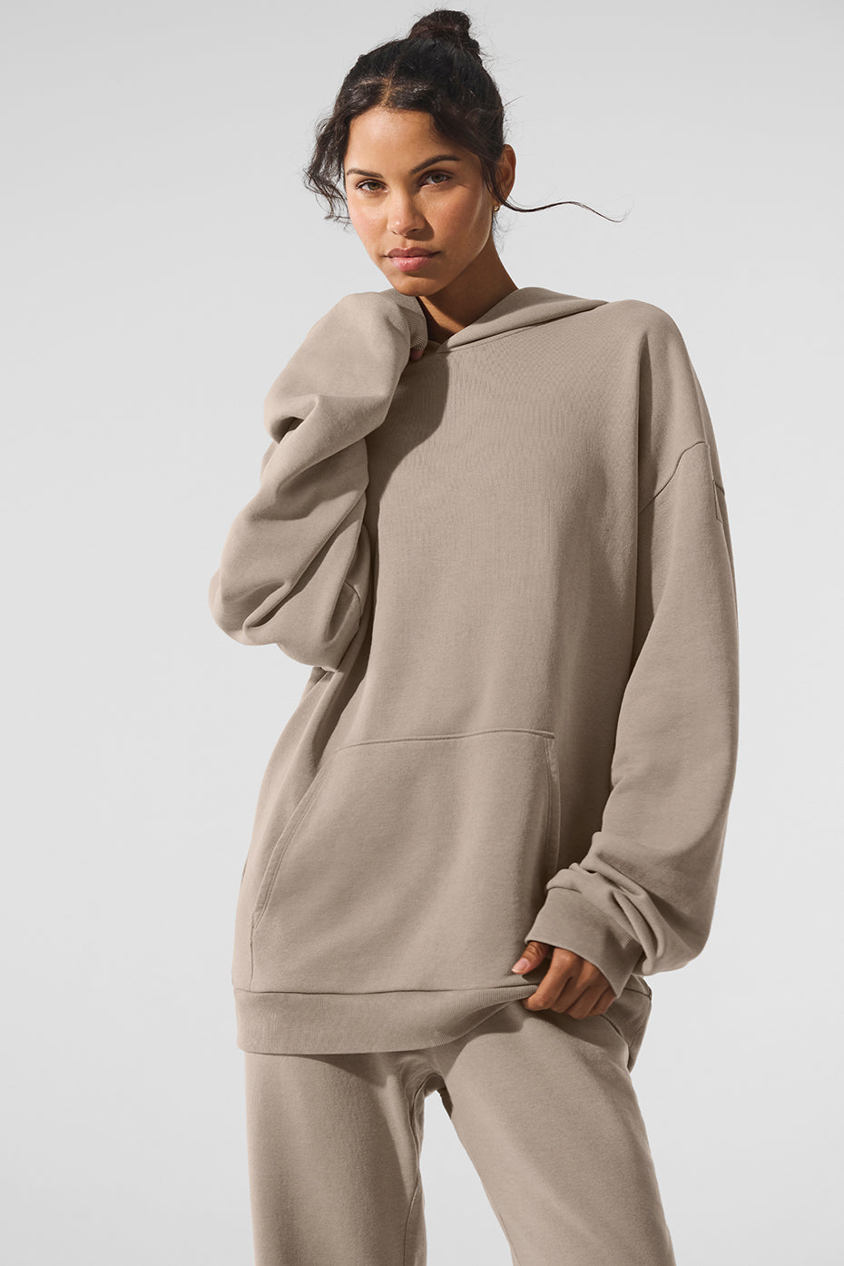 Chill Vintage Wash Hoodie - Gravel Wash--0