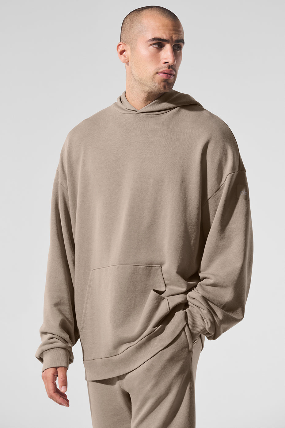 Chill Vintage Wash Hoodie - Gravel Wash--0