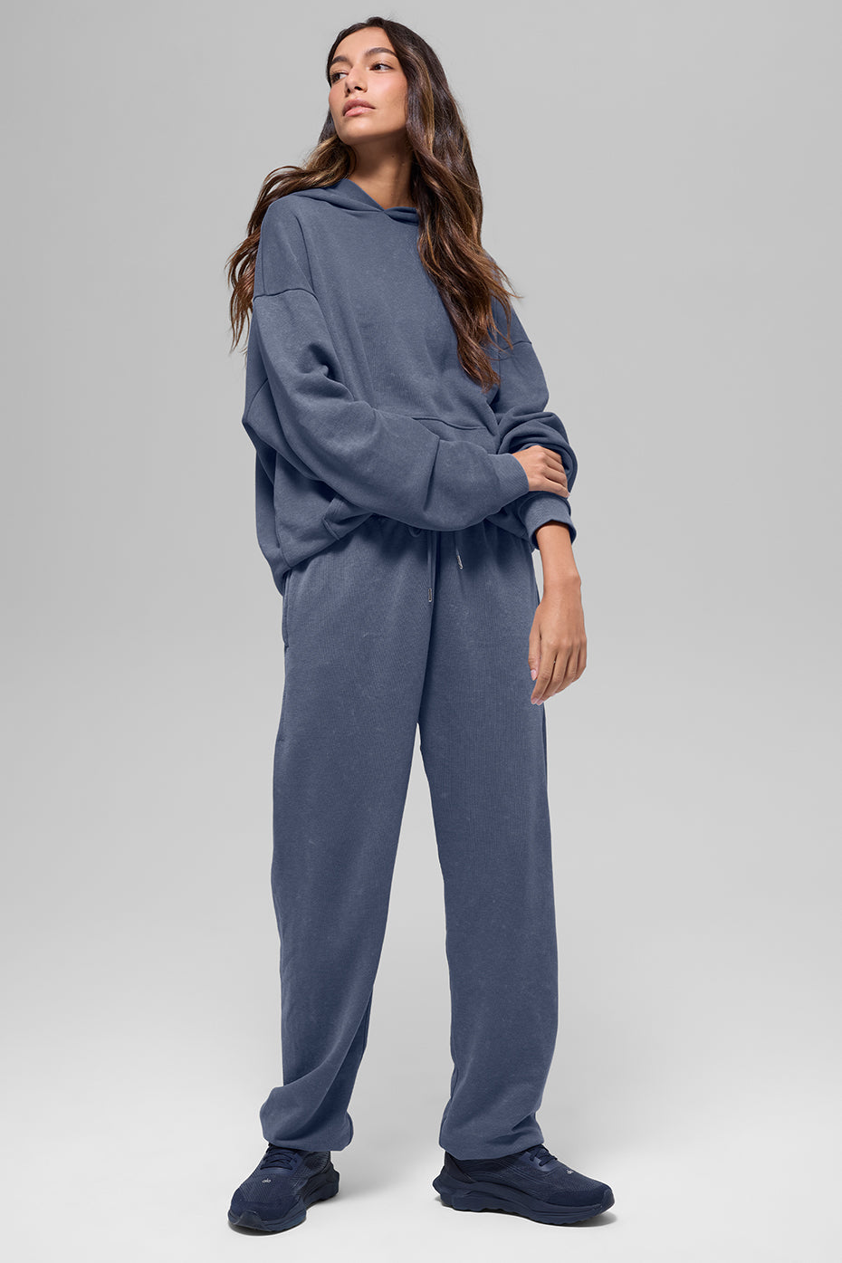 Chill Vintage Wash Hoodie - Bluestone Wash--3