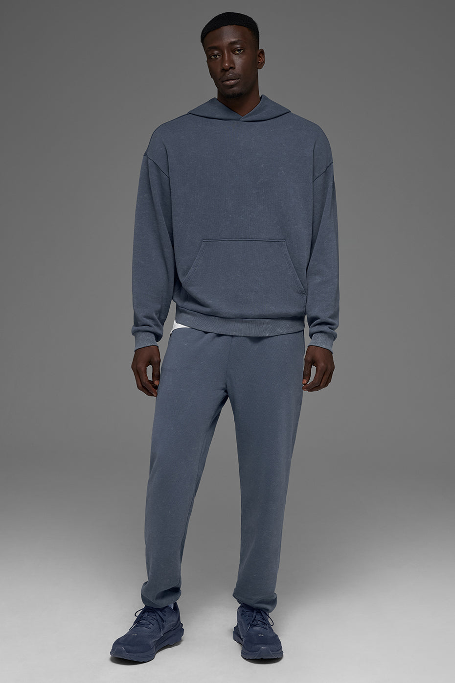 Chill Vintage Wash Hoodie - Bluestone Wash--4