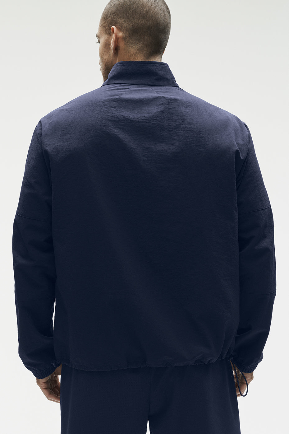 Light Weight Takeaway Track Pullover - Navy--2